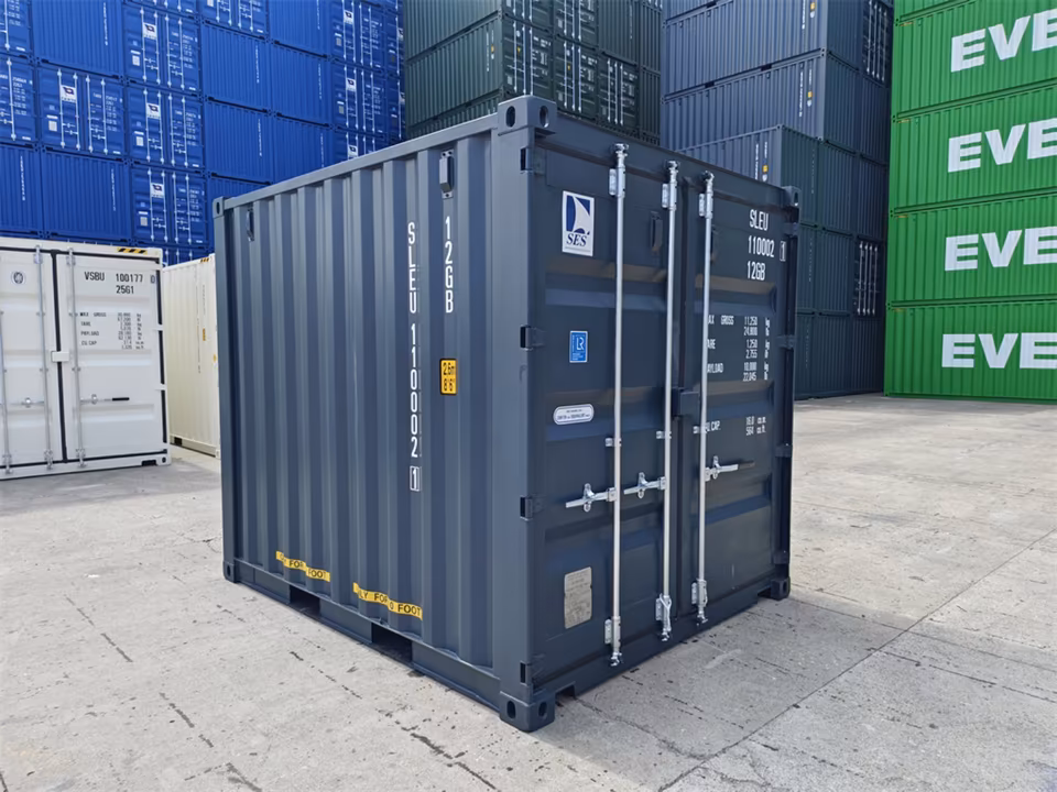 Seecontainer - 10ft DC One Way RAL 7016- NEUWERTIG Lager, Werkstatt, Materiallager