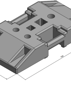 Fußplatte K1 - Standfuss Bakenfuss