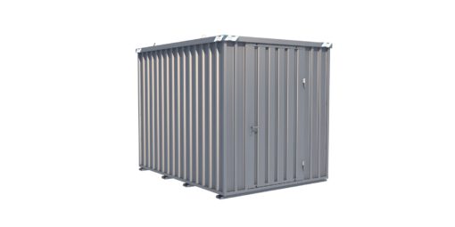 Lagercontainer (10') SC10 - 3100 x 2300 x 2445 mm - 1-flügelige Tür auf 2,3 m Seite
