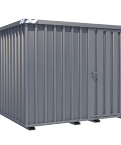 Container Combination 4100 x 6300 x 2100 mm - 1-flügelige Tür auf 4 m Seite