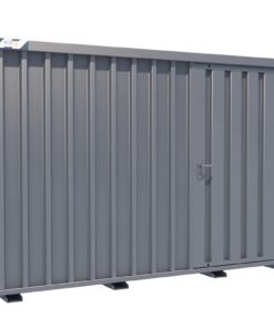 Container Combination 5100 x 4330 x 2315 mm - 1-flügelige Tür auf 5 m Seite