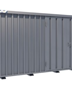 Container Combination 5100 x 4330 x 2315 mm - 2-flügelige Tür auf 5 m Seite