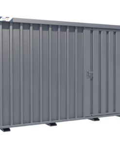Container Combination 5100 x 6560 x 2315 mm - 1-flügelige Tür auf 5 m Seite
