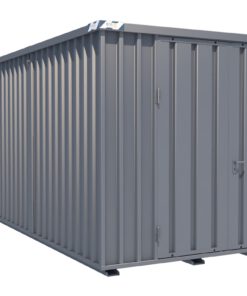 Container Combination 3100 x 4200 x 2445 mm - 2-flügelige Tür auf 3 m Seite