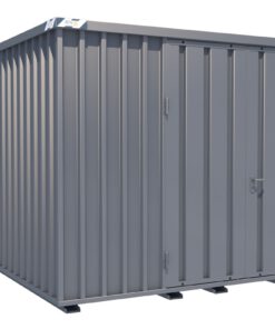 Container Combination 4100 x 4200 x 2445 mm - 2-flügelige Tür auf 4 m Seite