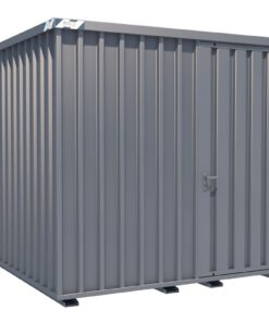 Container Combination 4100 x 6300 x 2445 mm - 1-flügelige Tür auf 4 m Seite