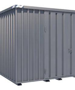 Container Combination 4100 x 6300 x 2445 mm - 2-flügelige Tür auf 4 m Seite