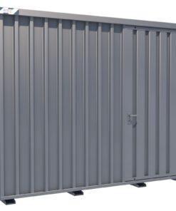 Container Combination 5100 x 4330 x 2660 mm - 1-flügelige Tür auf 5 m Seite