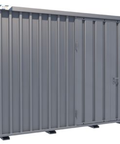 Container Combination 5100 x 4330 x 2660 mm - 2-flügelige Tür auf 5 m Seite