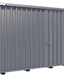 Container Combination 5100 x 6560 x 2660 mm - 1-flügelige Tür auf 5 m Seite