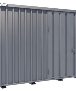Container Combination 5100 x 6560 x 2660 mm - 2-flügelige Tür auf 5 m Seite