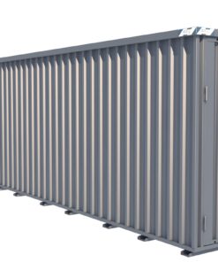 BOS Container Combination 12200 x 2100 x 2445 mm - 2-flügelige Tür auf 2 m Seite