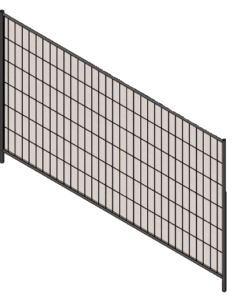 Sichtschutzplane Bauzaun (weiß)