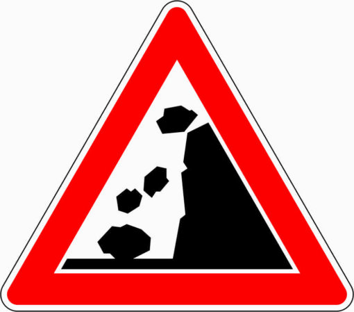 Steinschlag, Aufstellung rechts