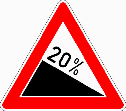 Gefälle … % – Bild 4