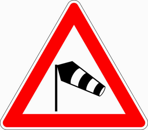 Seitenwind von links