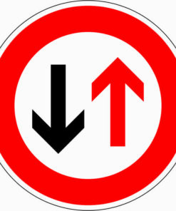 Vorrang des Gegenverkehrs