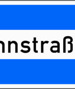 Einbahnstraße rechtsweisend