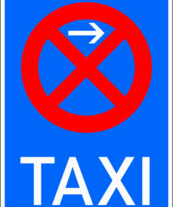 Taxenstand Anfang (Linksaufstellung)