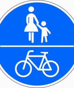 Gemeinsamer Geh- und Radweg