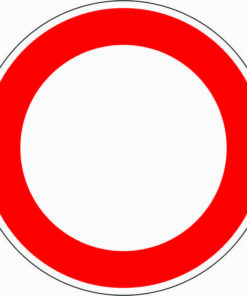 Verbot für Fahrzeuge aller Art