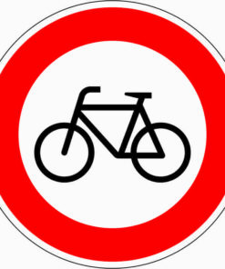 Verbot für Radverkehr