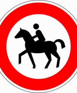 Verbot für Reiter