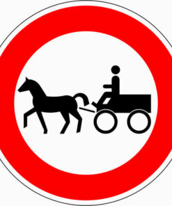 Verbot für Gespannfuhrwerke