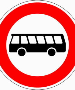 Verbot für Kraftomnibusse