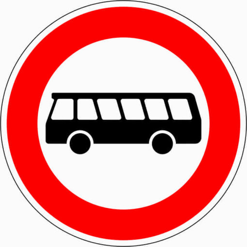 Verbot für Kraftomnibusse