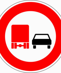Überholverbot für Kraftfahrzeuge mit einer zulässigen Gesamtmasse