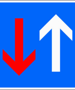 Vorrang vor dem Gegenverkehr