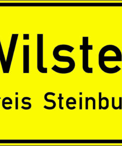 Ortstafel Vorderseite