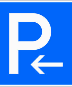 Parken Anfang (Aufstellung rechts) oder Parken Ende (Aufstellung links)