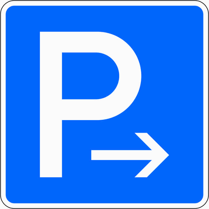 Parken Ende (Aufstellung rechts) oder Parken Anfang (Aufstellung links)