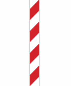 Leitmal, Anbringung rechts (senkrecht)