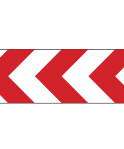Richtungstafel in Kurven, linksweisend (13)