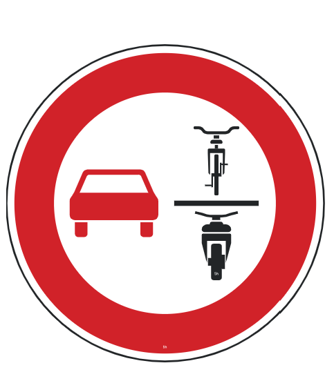 Verbot des Überholens von einspurigen Fahrzeugen